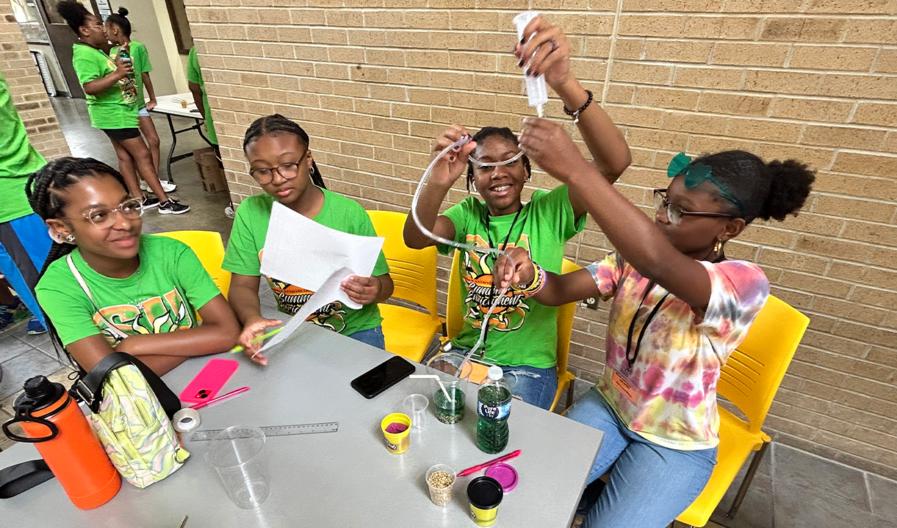 2023 Tapia CO2 STEM camp at Southern University