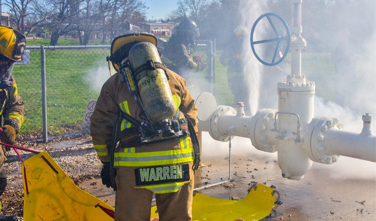 First responders participating in February 2024 TEEX training